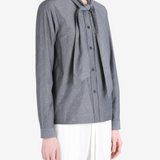 MARGARET HOWELL - Women Front Tie Shirt