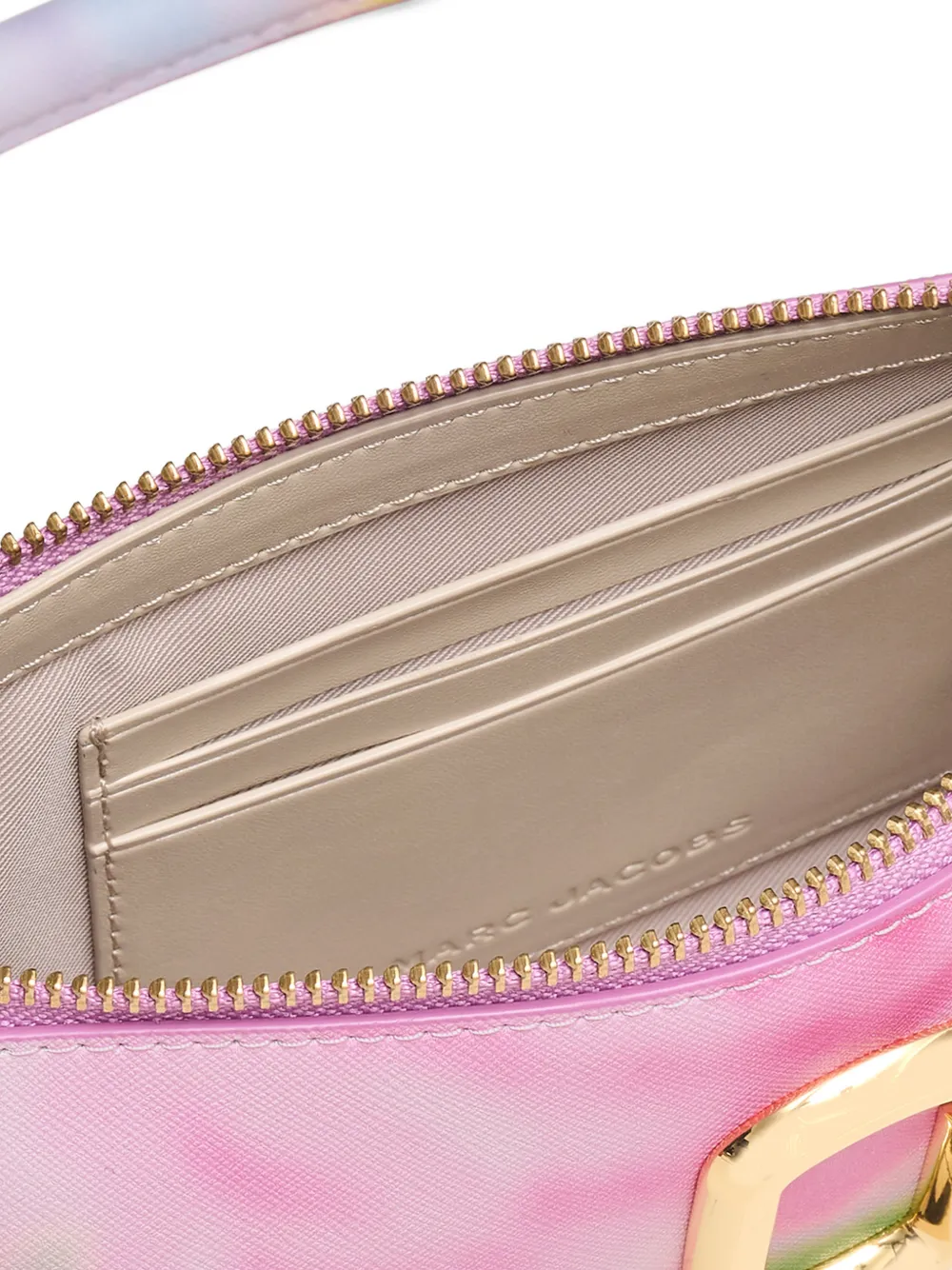 Close up of Pink bag, showing detail