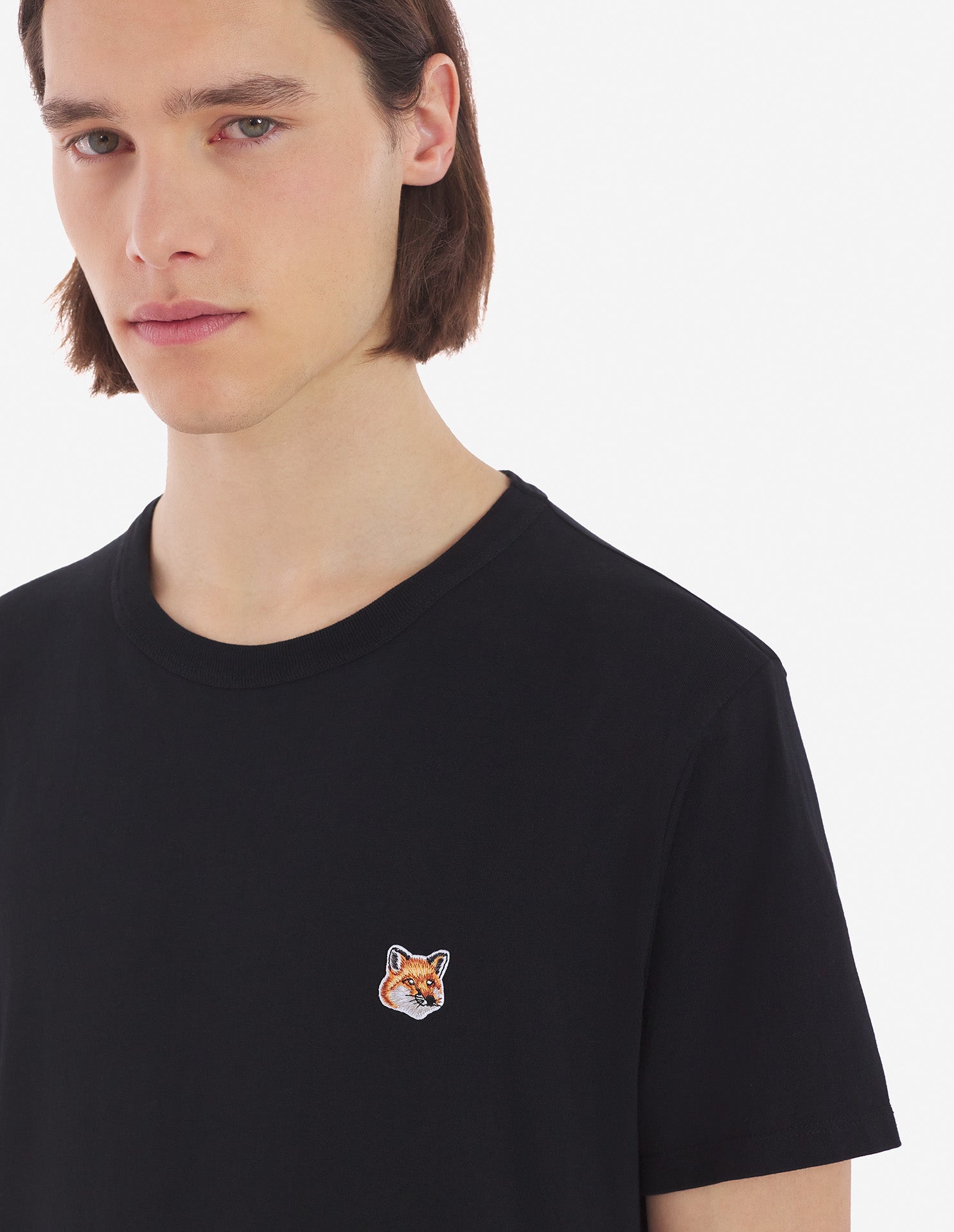 MAISON KITSUNE Women Fox Head Patch Classic Tee-Shirt – Atelier