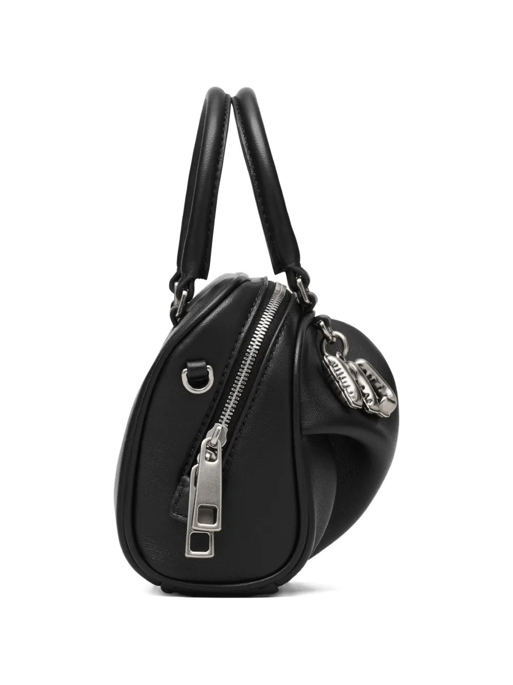 Black bags, side view