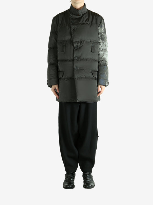 Black jacket, full body view