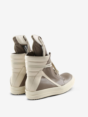 RICK OWENS - Women Scarpe In Pelle Geobasket Sneakers