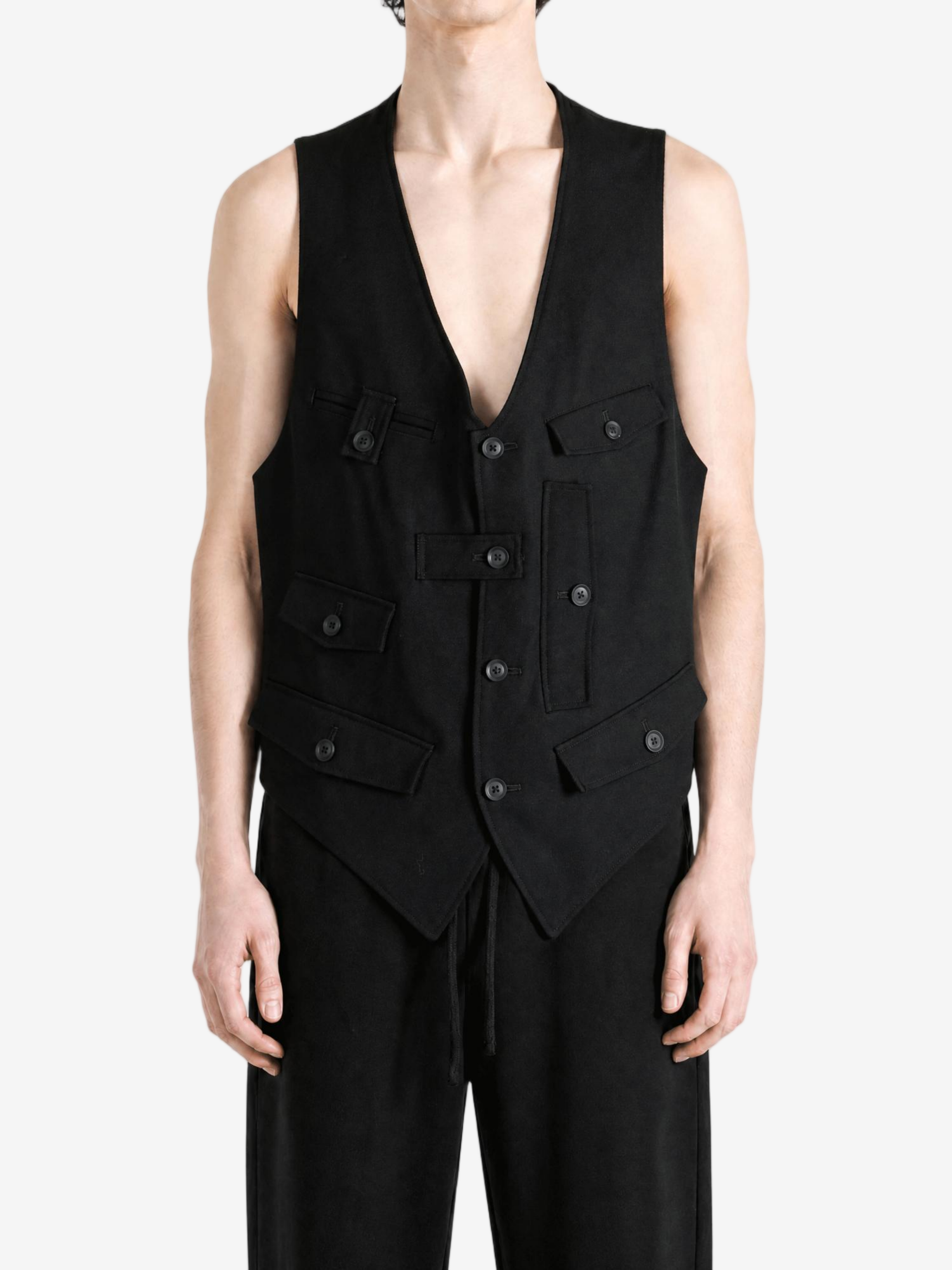 Black jacket, full body view
