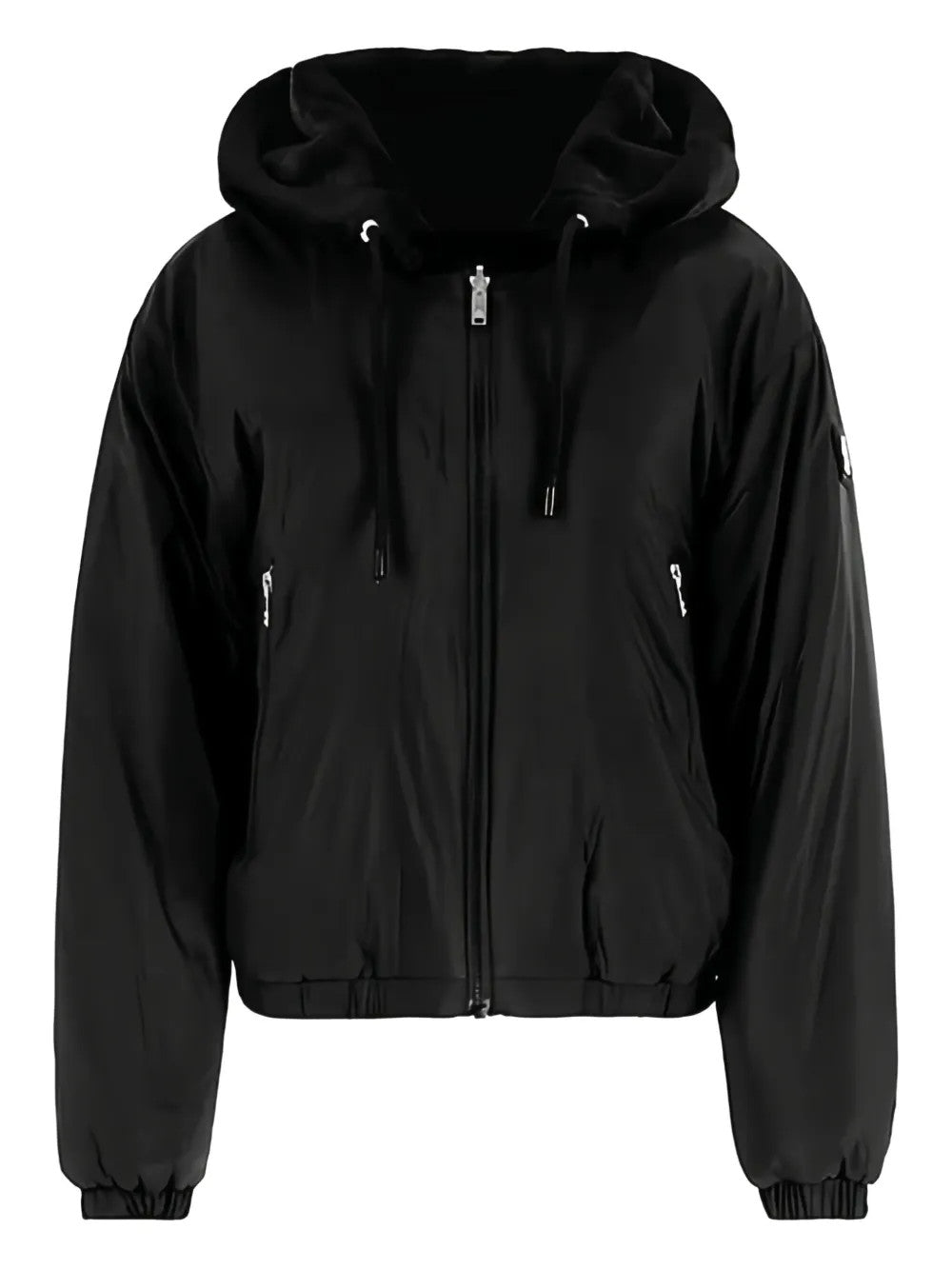 Black jacket, front view