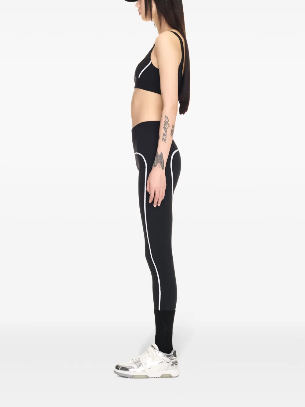 OFF WHITE - Women Off Stamp Seamless Leggings