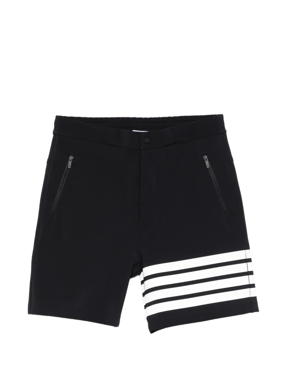 Navy shorts, front view