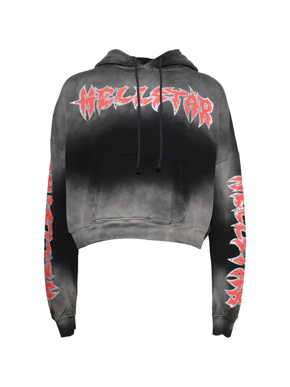 Black hoodie, front view