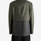 Green jacket, full body view