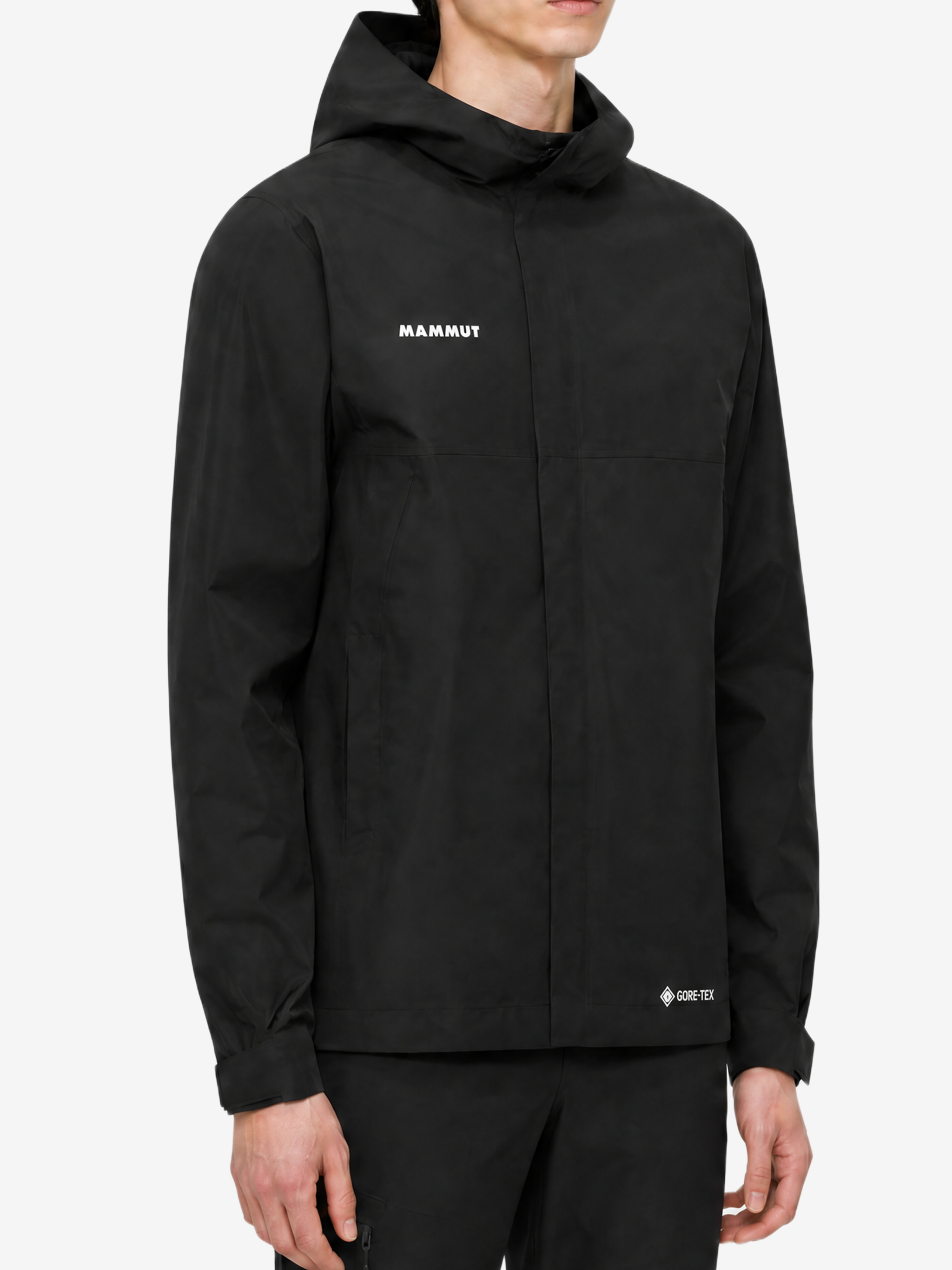 Black jacket, full body view