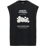 Black t-shirt, front view