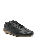 Black shoes, front view