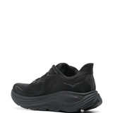 Black sneakers, side view