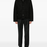 Black jacket, full body view