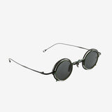 Grey sunglasses, side view