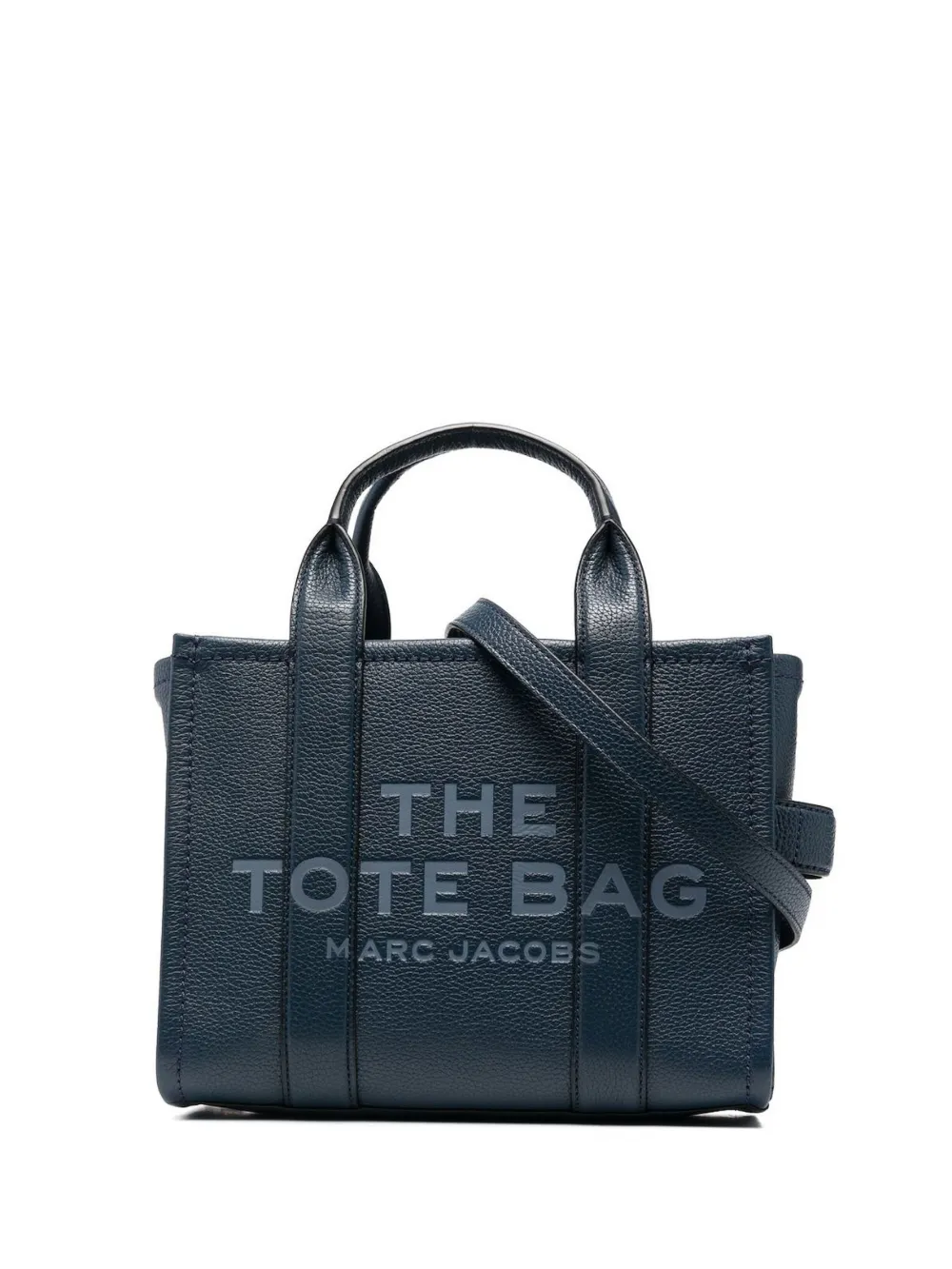 Blue bag, front view