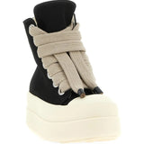 Black sneakers, side view