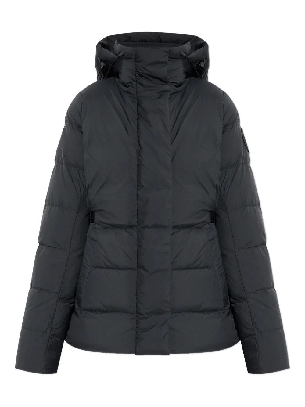 Black jacket, front view