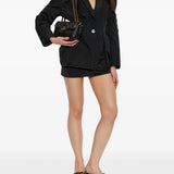 Black jacket, full body view