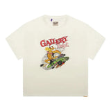 White T-shirts, front view