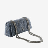 Blue bag, side view