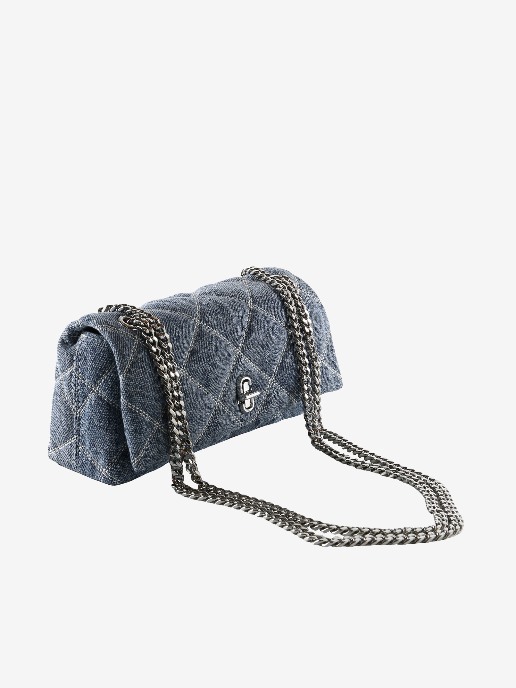 Blue bag, side view