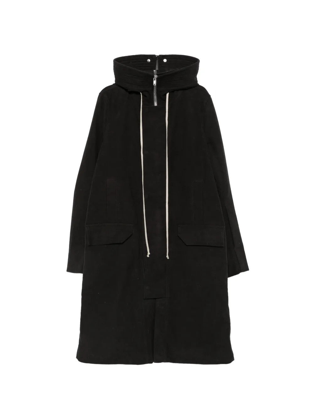 Black jacket, front view