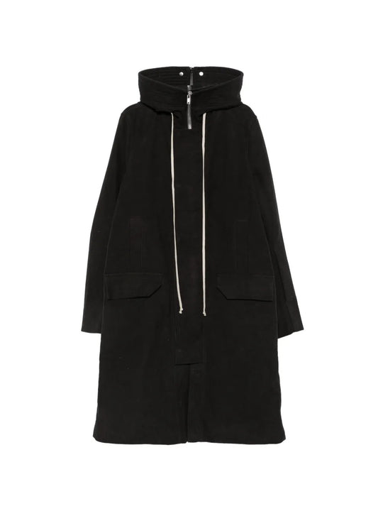 Black jacket, front view