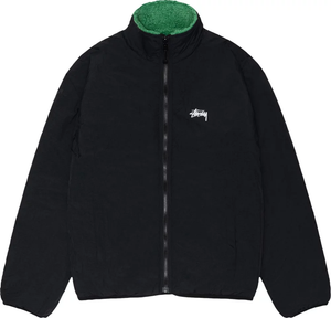 STUSSY - Men Sherpa Reversible Jacket