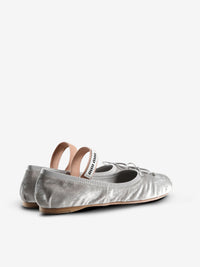 MIU MIU - Women Velvet Ballerinas