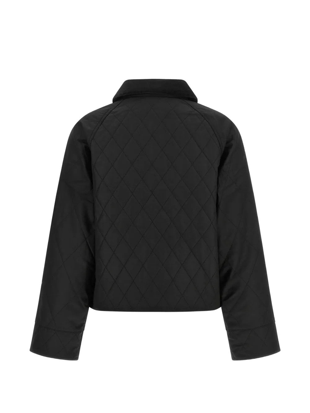 Black jacket, back view