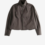 Brown jacket, front view