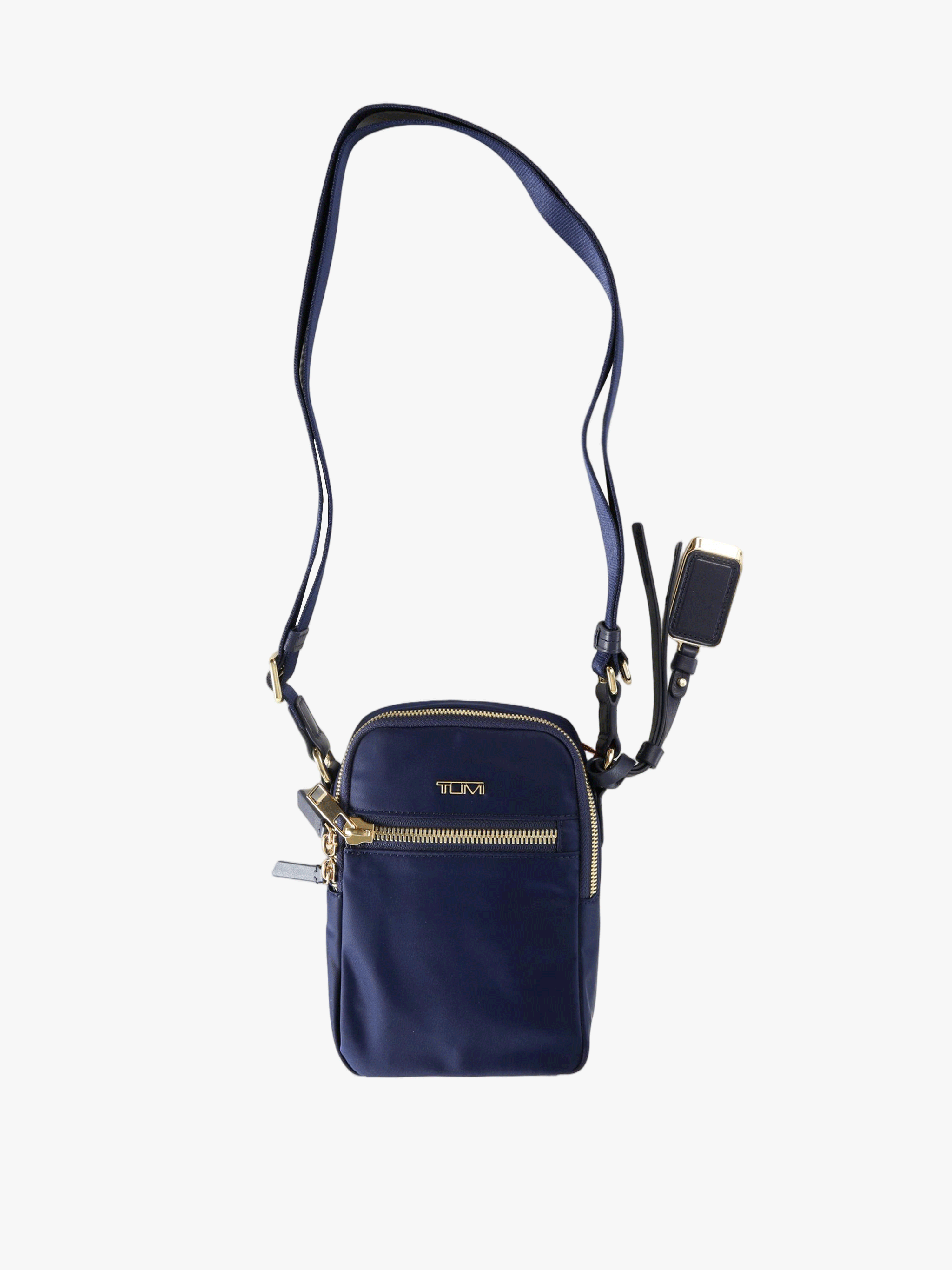 Navy bag, front view