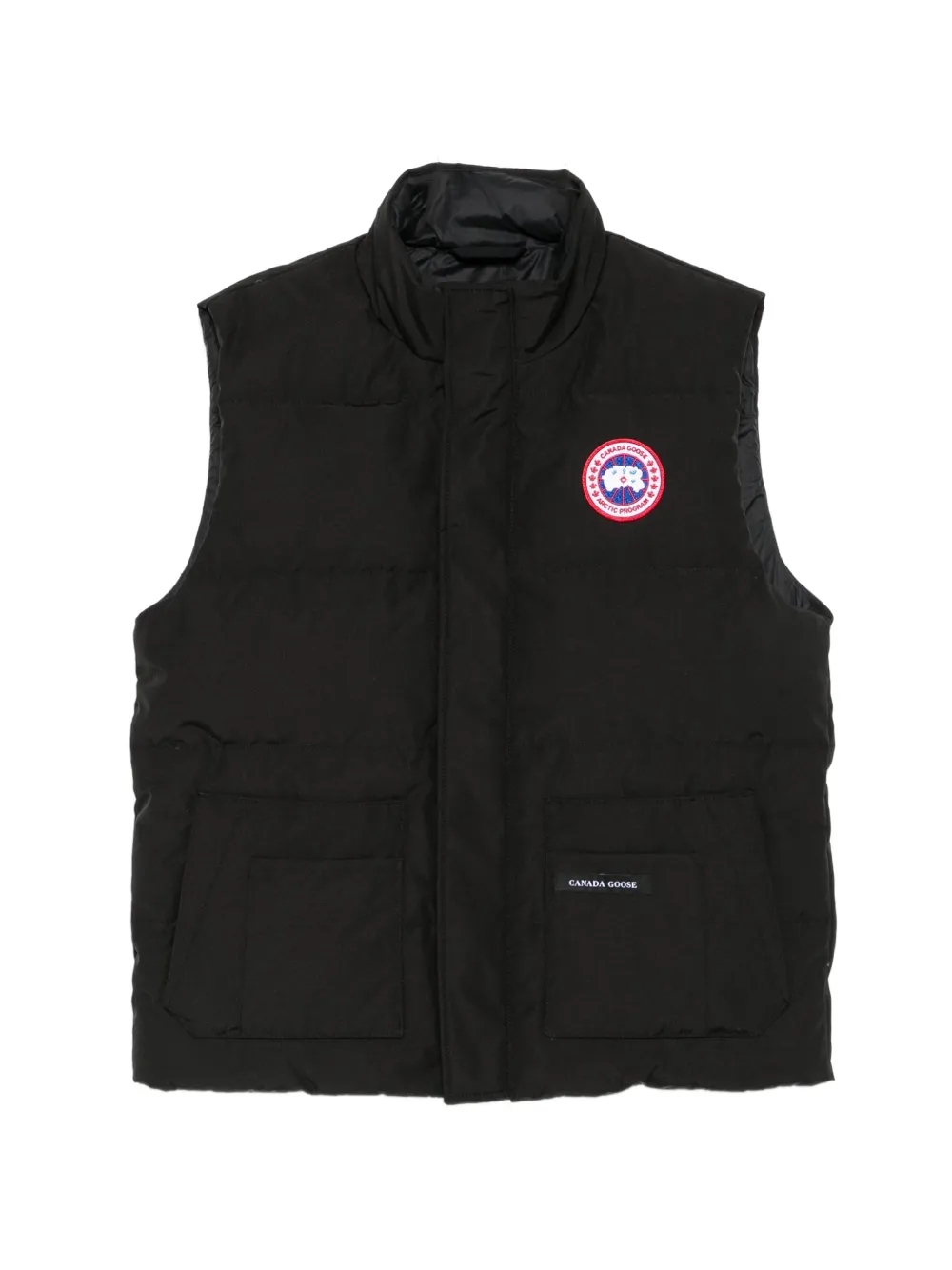 Black jacket, front view