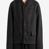Black jacket, full body view
