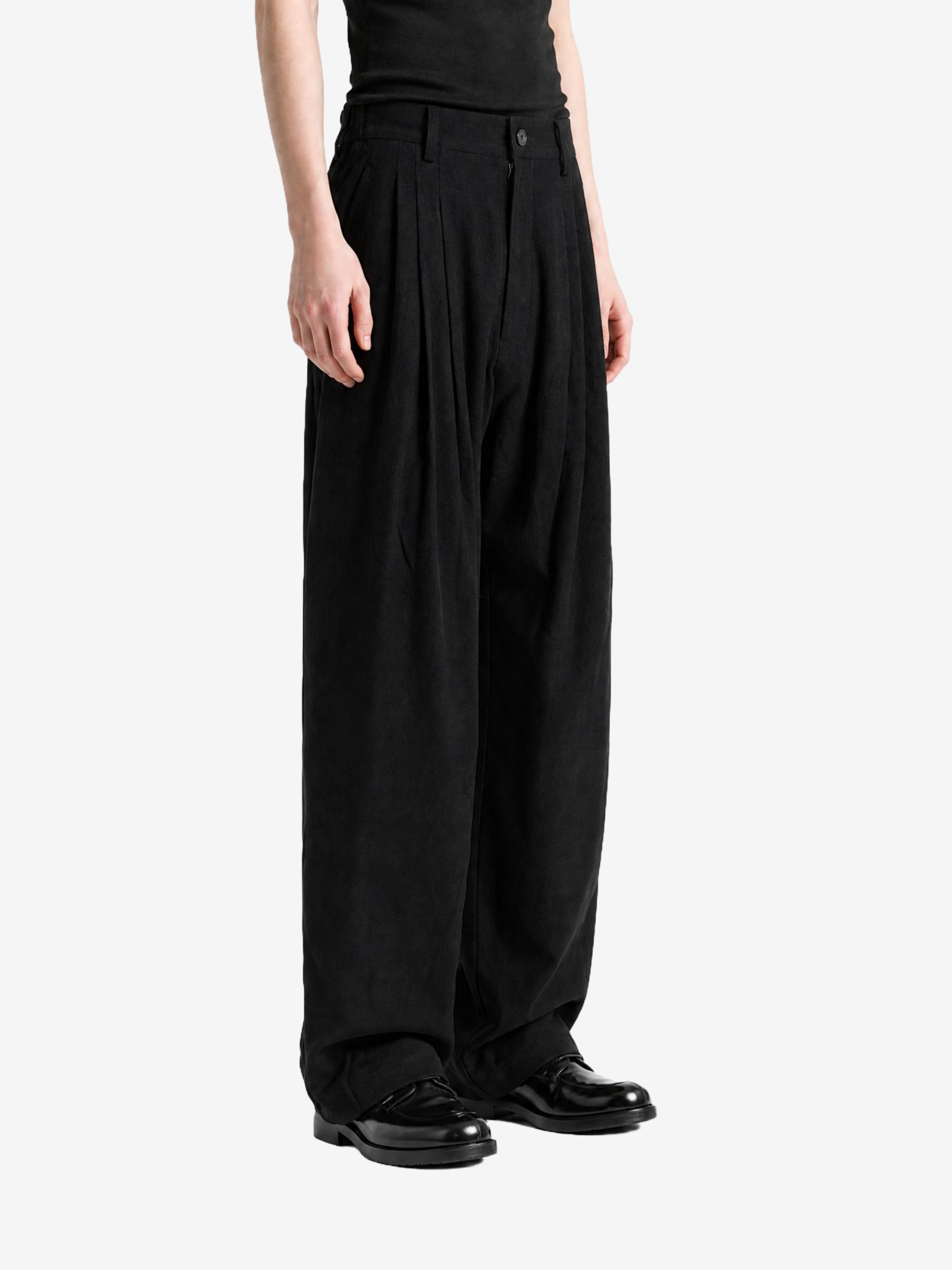 Black pants, front view