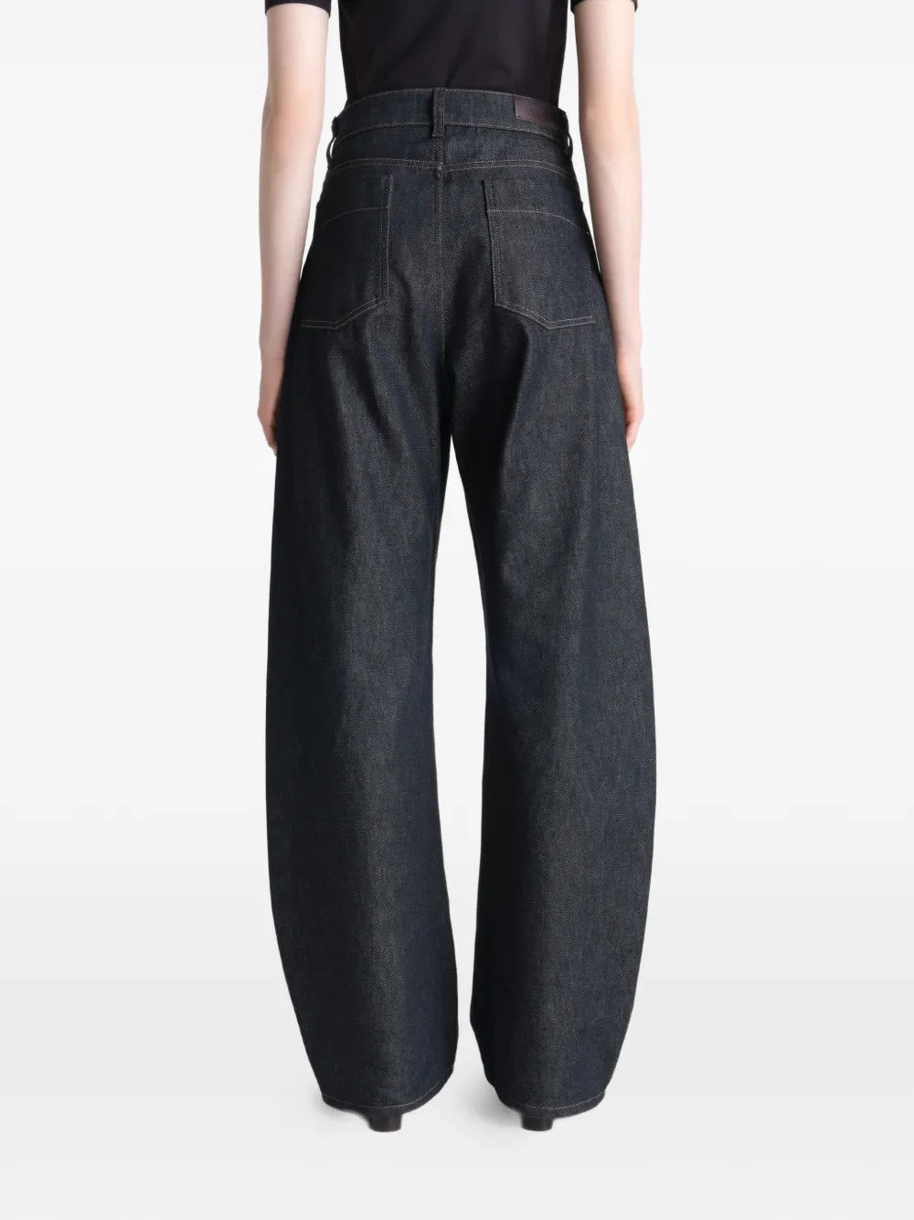 Black pants, full body view