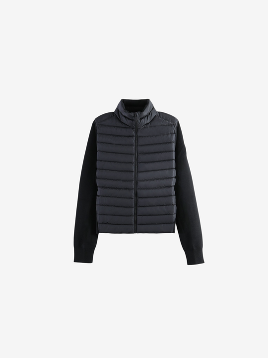 Black jacket, front view