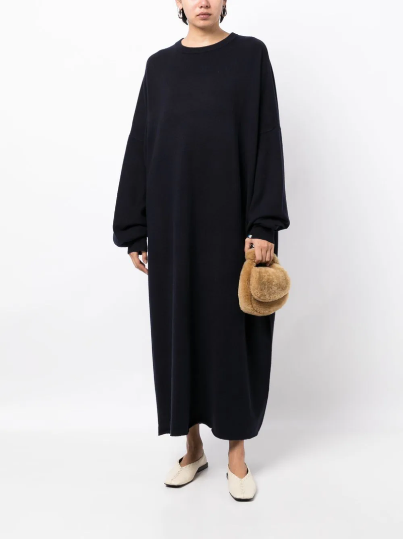 EXTREME CASHMERE N289 May Short Sweater Dress