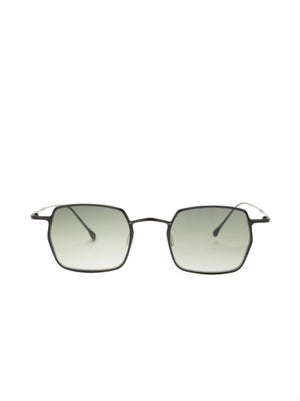 RIGARDS Beta Titanium Sunglasses Matte Black (Frame) X Green Gradual (Lens)