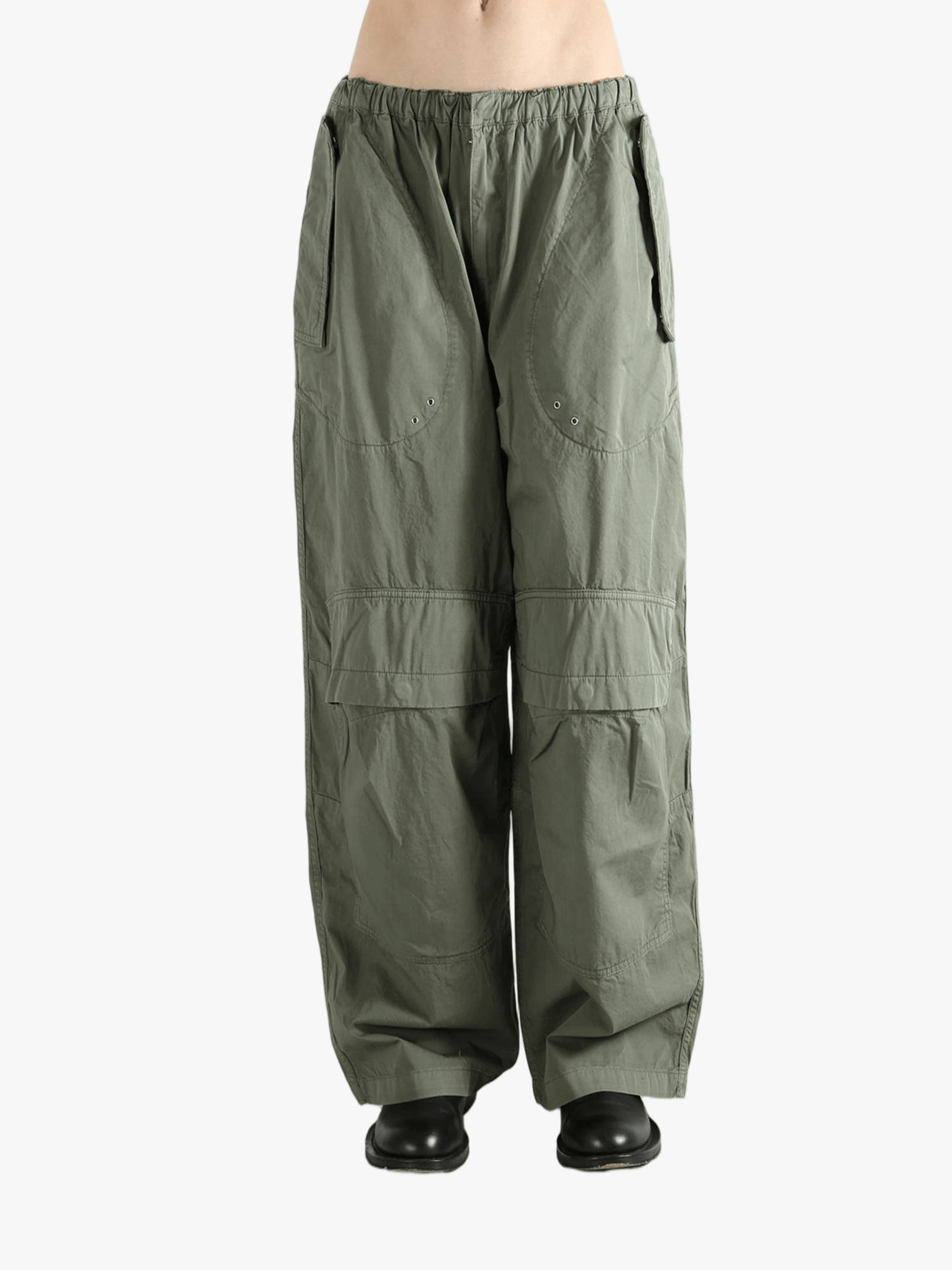 ALEXANDER WANG - Women Articulated Pockets Mid-Rise Cargo Pants