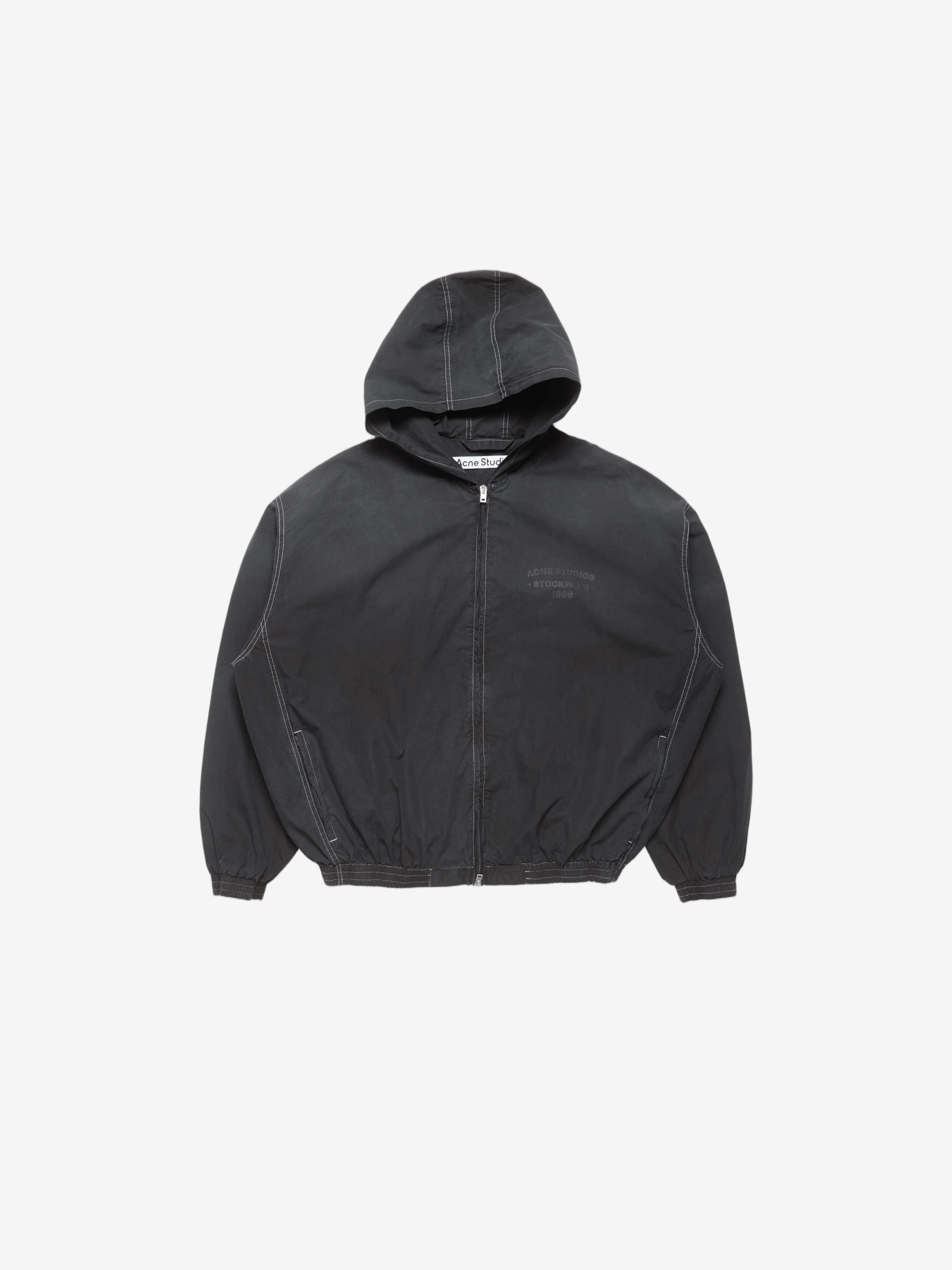 Black jacket, front view