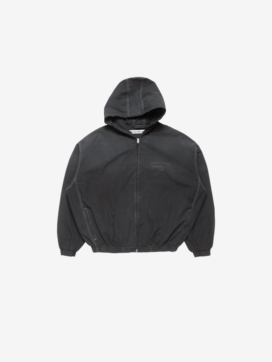 Black jacket, front view