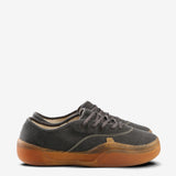 Black sneaker, front view