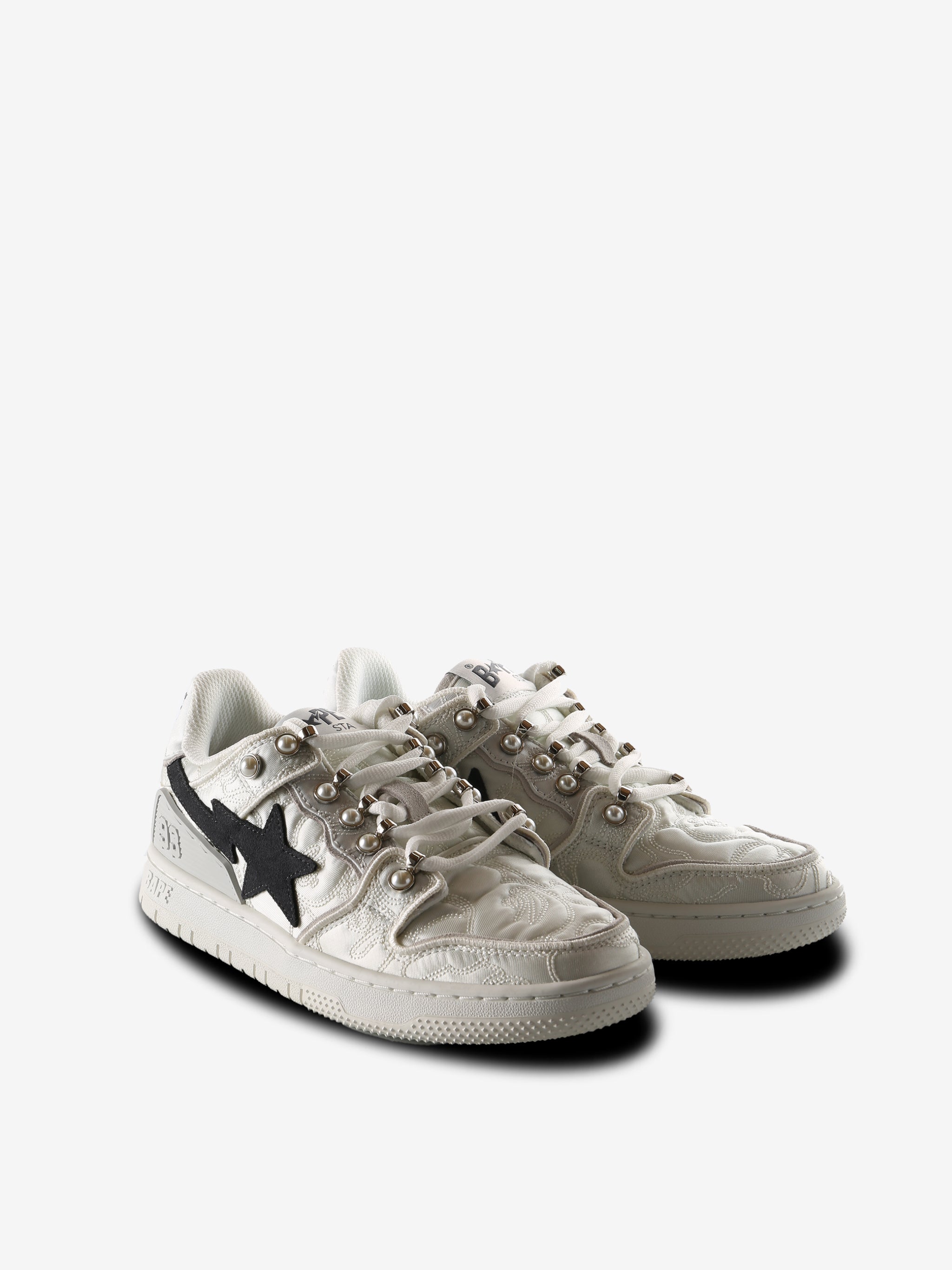 White sneakers, side view