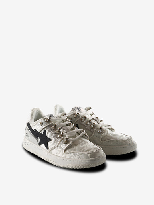 White sneakers, side view