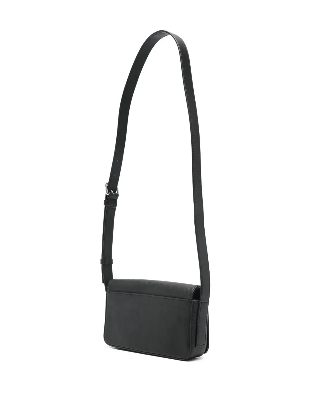 black bag, back view