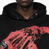 THUG CLUB - Men Tc Bone Cross Hoodie