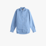 Blue shirt, front view