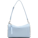 Blue bags, back view