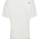 White shirt, back view